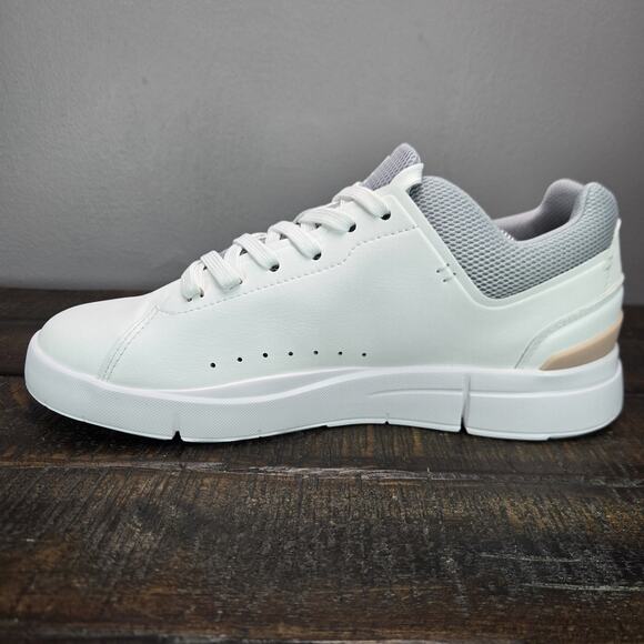 NEW On Cloud The Roger Advantage Womens Size 10 Court Tennis Shoes White - Picture 6 of 12